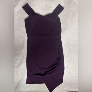 Windsor Strapless Dark Purple Dress